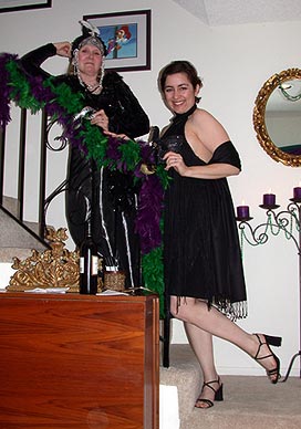 Two Flappers Posing