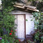 Castle Walls Safely Above the Shed