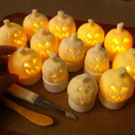 Mini Fondant Jack O'Lanterns