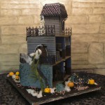 Ghoulish Gingerbread Haunted House Full View