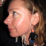 Recursive Earrings - human earrings worn by the Human Earrings