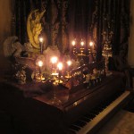 Gargoyle Corner on the piano this year