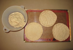 Whole Wheat Sourdough Pizza Crusts