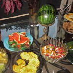 Grilled Watermelon, Grilled Pineapple, Fruit Salad and Forbidden Planet