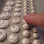 Tapping the Royal Icing Eyeballs into Shape