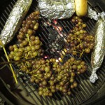 Roasted Grapes on the Grill