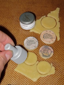 Cutting Coin Cookies