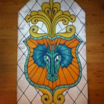 Dragon Crest Stained Glass