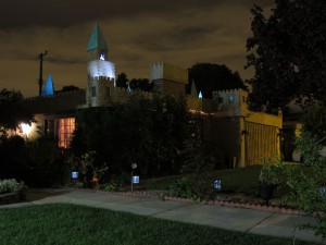 Castle Brittahytta - can you see 2 ghosts in the towers?