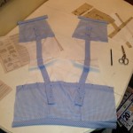 Bodice in progress