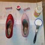 Sparkling & sealing the Ruby Slippers