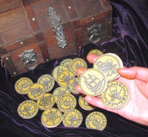 Pirate Doubloon Cookies
