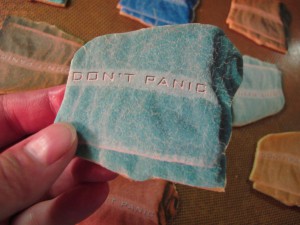 Tasty Towels - Don't Panic!