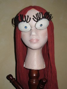 Improved Sally Eyes with 19-year-old yarn wig