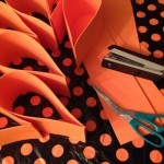 Fun Foam Orange Bow