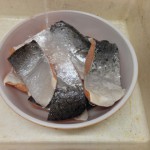 Rinsing the salt fish for 24 hours before use in other recipes