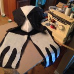 Jack's torso, jacket and tails under construction