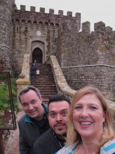 The Eerie Elegance Scream Team at Castello di Amorosa in Napa