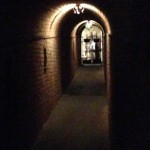 Dark arched hallways