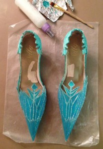 Magical ice shoes!