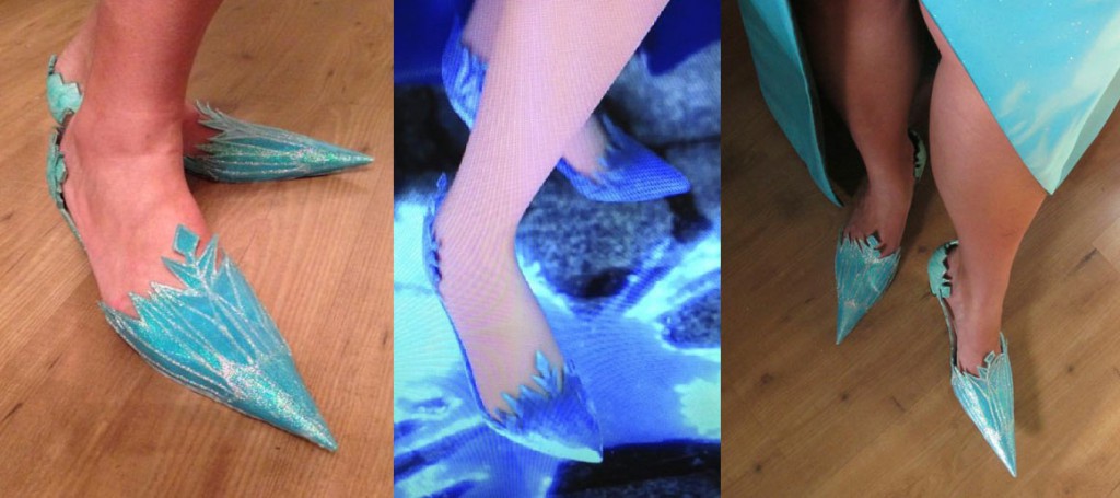 Elsa Ice Shoes Comparison