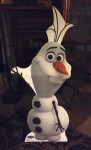 Olaf standee as purchased