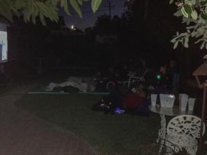 Backyard Movie Night