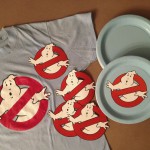 Custom Ghostbusters Paper Plates
