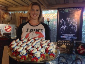 Birthday Girl with Two Dozen Stay Puft S'mores