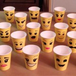 Hand drawn LEGO cups - every one is different!