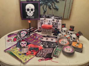Day of the Dead purchases for Halloween 2015