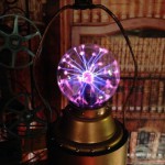 Steampunk fun with a plasma globe!