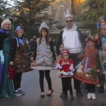 I ran after this family to ask for a photo with their fantastic Disneyland ride costumes!