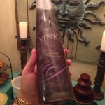 Found this cool shimmery sparkly purple liqueur that looked perfect for New Years...