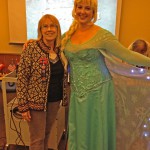 Chapter Cultural Director Barb with Ice Elsa