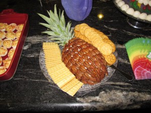 Vintage 60s Pineapple Cheese Ball