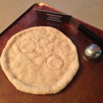 Personal Healthcare Companion Pizza crust, ready for the grill