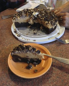 Peanut Butter Brownie Cake