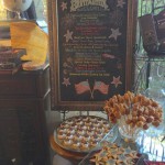 Fireworks & Fun Menu with Declaration of Independence