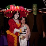 Ultimate Costume winners Brock & Shannon as Herman & Lily Munster!