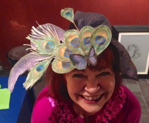 Wearable Edible Birthday Hat for Hat Lady Sheila!