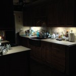 Full strength undercabinet lighting with no other lights