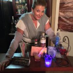 Bartender B-Rey-Ta with her custom cantina cocktails