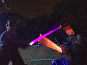 Lightsaber fight!