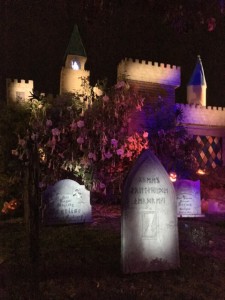 The Ghostly Guardian has watched over Castle Brittahytta for a thousand years. Her gravestone is all in runes.