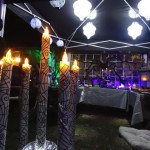 Canopy table lighting