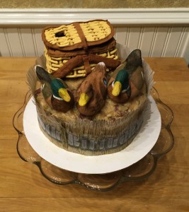 Vintage Outdoorsman Cake