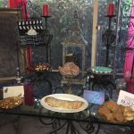 Fantastic Beasts Food Table with dragons galore