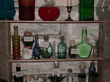 Potions - Middle Shelf