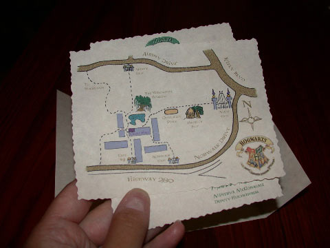 Map of the Hogwarts Grounds